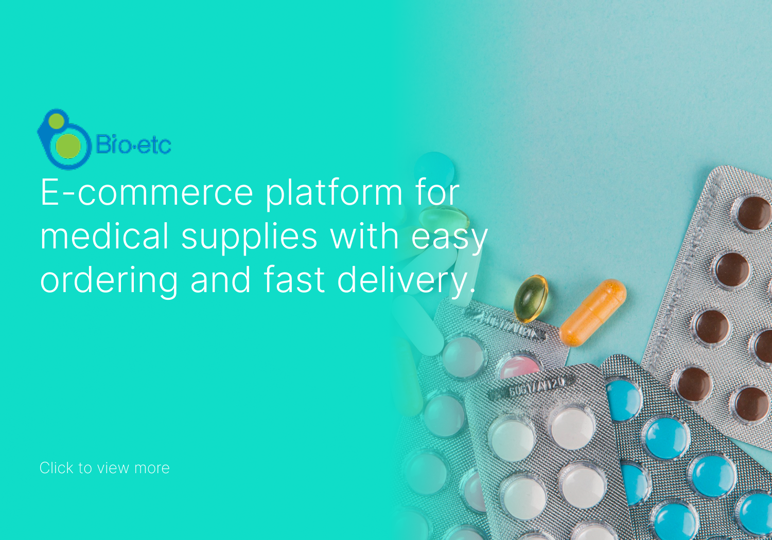 Bio·etc Medical Supplies E-Commerce Platform